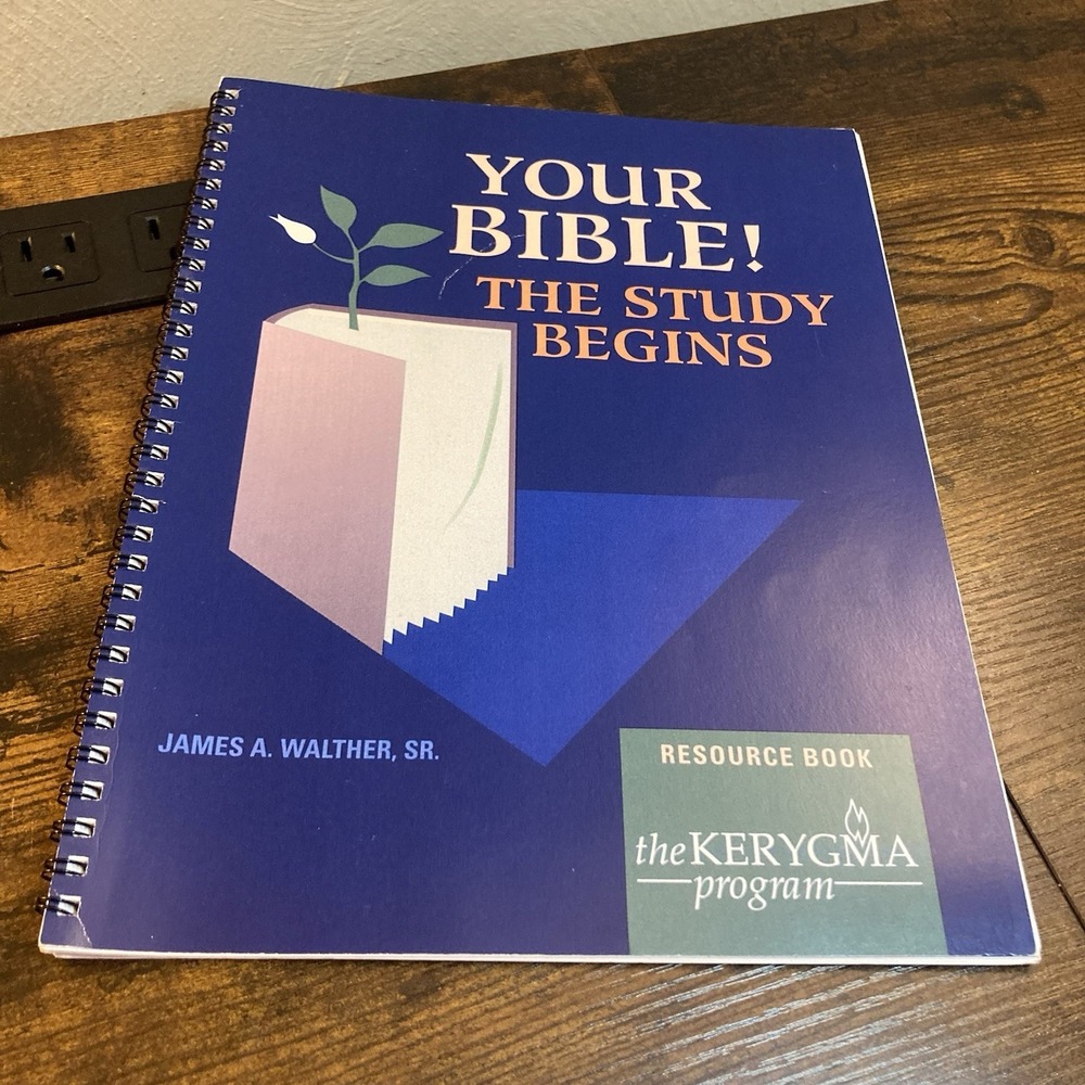Your Bible The Study Begins Walther Resource Book Kerygma Program